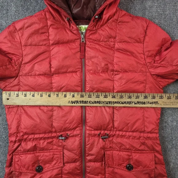 Eddie Bauer EB550 Red Puffer Gorecore jacket - Picture 7 of 16